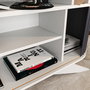 Hanah Home Aparador Moderno Blanco y Antracita